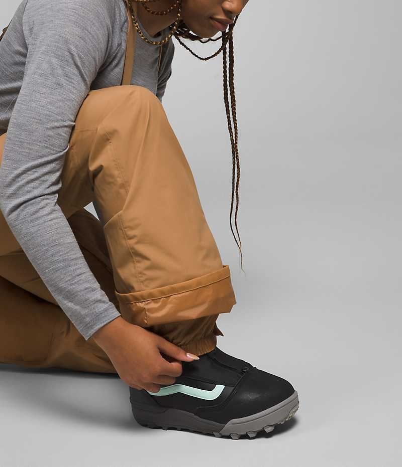 Pantalones Babero The North Face Freedom Mujer Kaki | CHILE-FHXUS