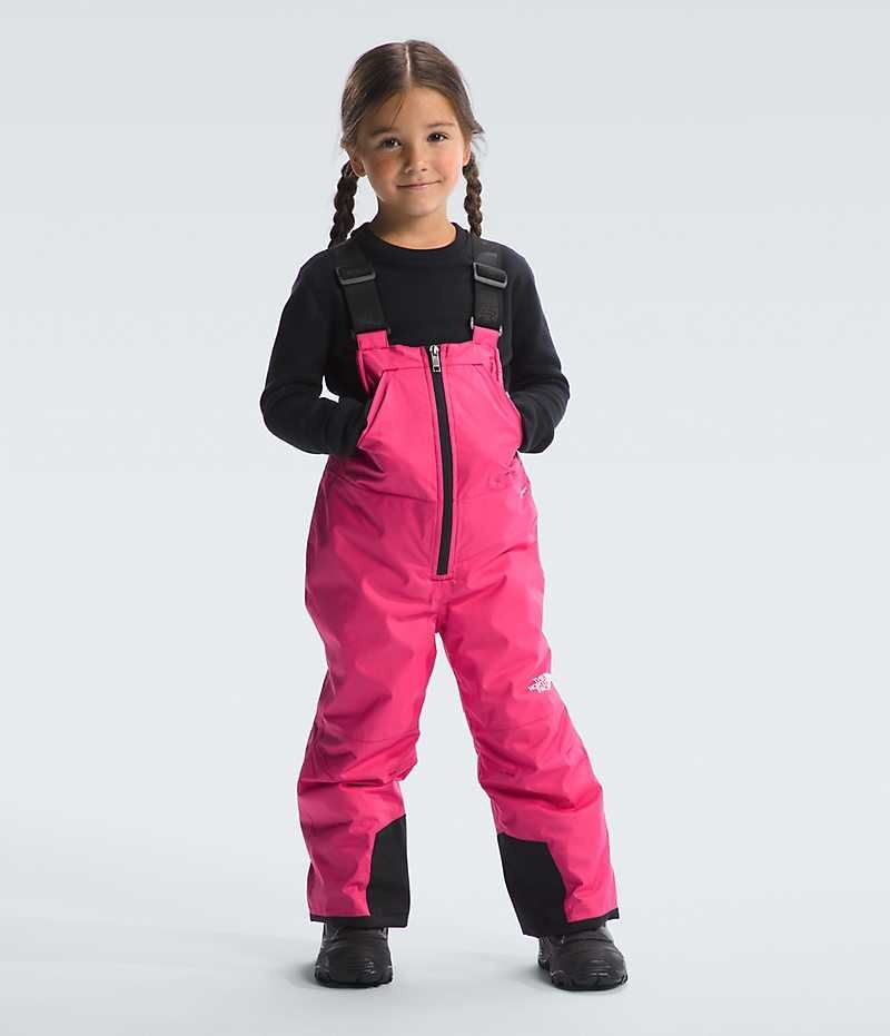 Pantalones Babero The North Face Freedom Insulated Niña Rosas | CHILE-JPQLS