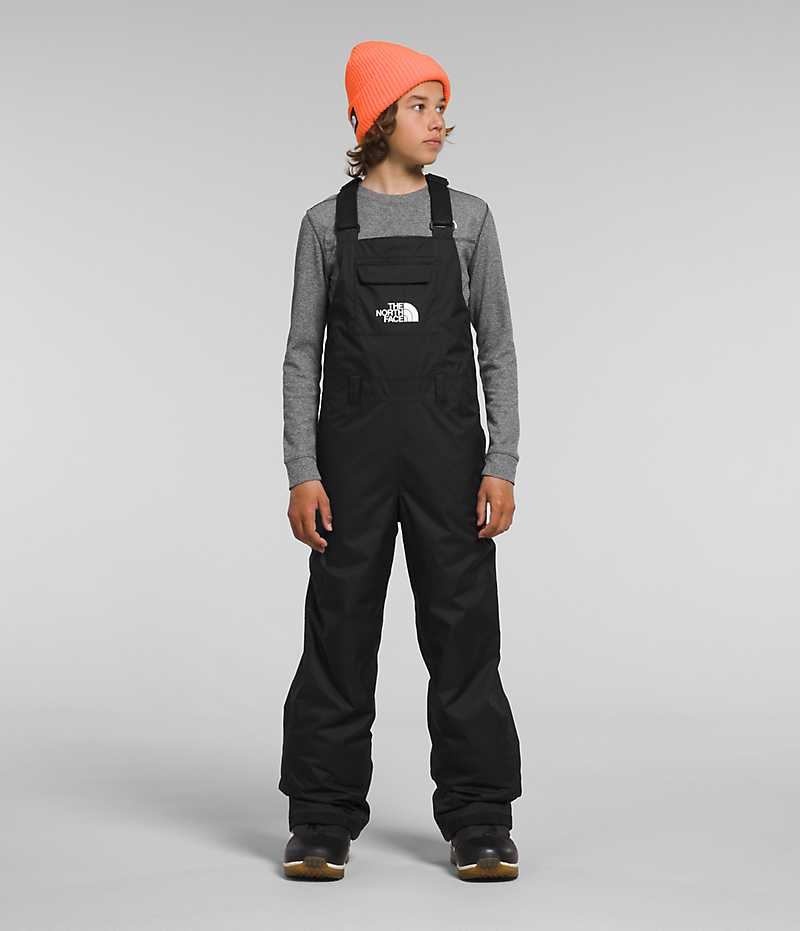 Pantalones Babero The North Face Freedom Insulated Niño Negras | CL-ANZOS