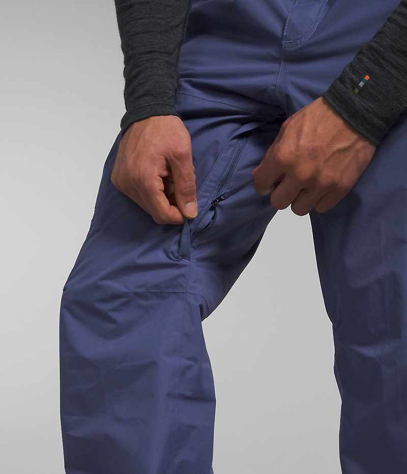 Pantalones Babero The North Face Freedom Hombre Azules | CHILE-ZINSV