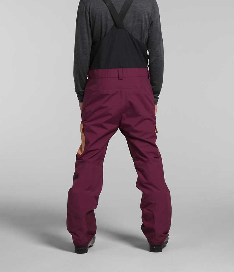 Pantalones Babero The North Face Freedom Hombre Fucsia | CL-TEVQM