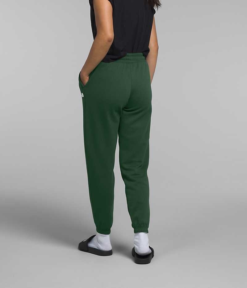 Pantalones De Vellón The North Face Half Dome Mujer Verde | CL-FPLXI