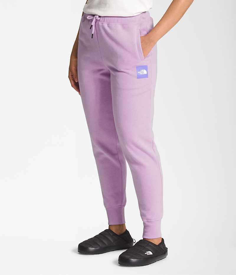 Pantalones Jogger The North Face Box NSE Mujer Lavanda | CHILE-ZFYHO