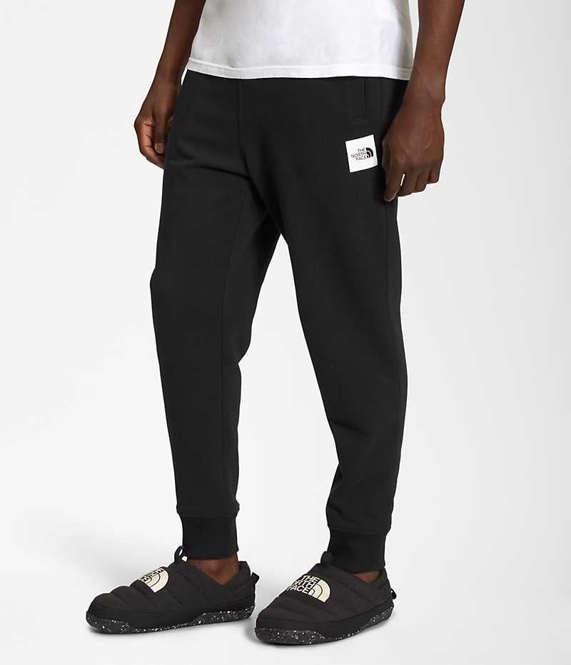 Pantalones Jogger The North Face Box NSE Hombre Negras | CHILE-OFRUW