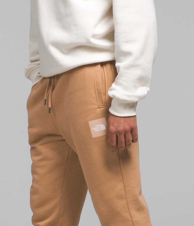 Pantalones Jogger The North Face Box NSE Hombre Kaki | CHILE-QWRML