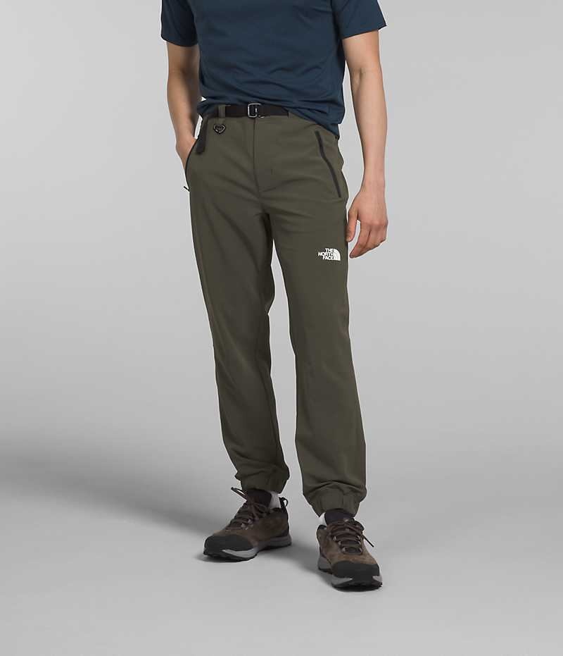 Pantalones Jogger The North Face Paramount Pro Hombre Verde Oliva | CHILE-IYQKC