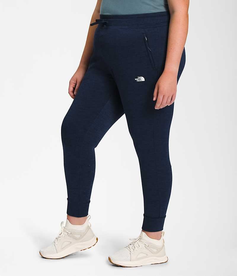 Pantalones Jogger The North Face Plus Canyonlands Mujer Azul Marino | CL-OYUEB