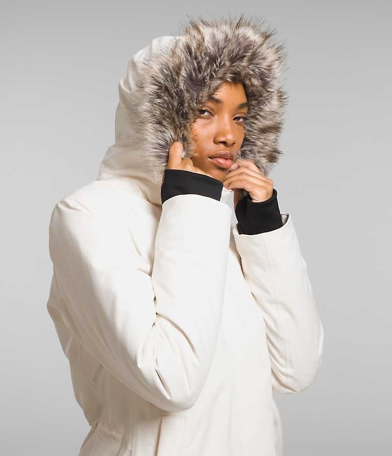 Parka The North Face Arctic Mujer Blancas | CL-FOUVJ