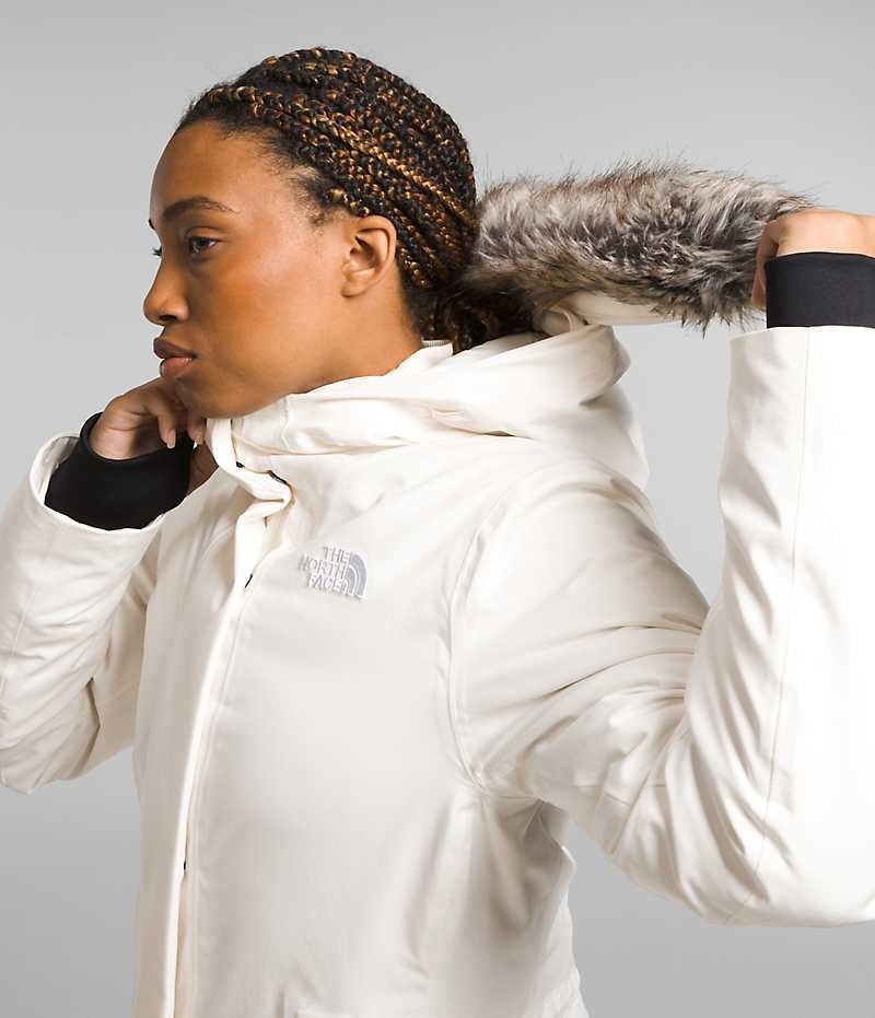 Parka The North Face Arctic Mujer Blancas | CL-FOUVJ