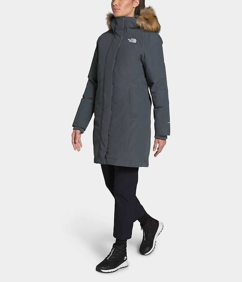 Parka The North Face Arctic Mujer Gris | CL-VTYHC