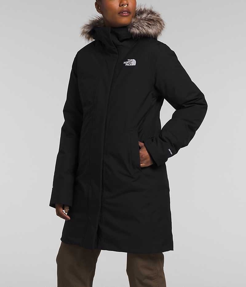 Parka The North Face Arctic Mujer Negras | CL-FQWVH