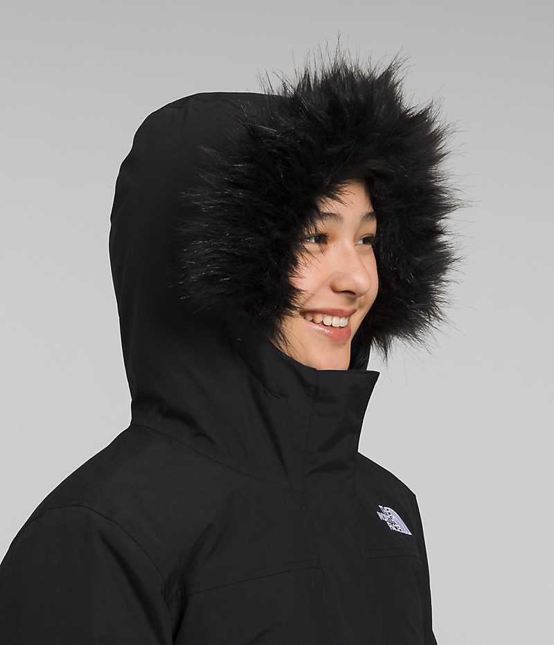 Parka The North Face Arctic Niña Negras | CL-IDGSC