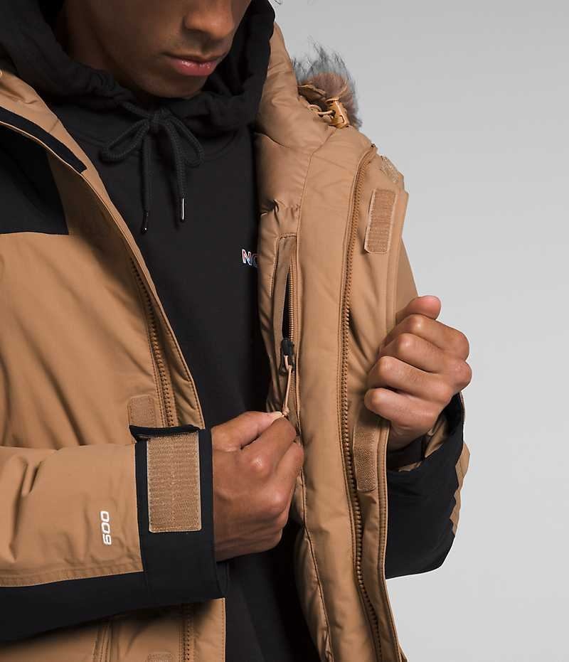 Parka The North Face McMurdo Hombre Beige | CL-QXGMJ