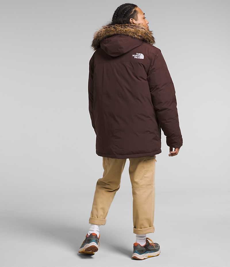 Parka The North Face McMurdo Hombre Burdeos | CHILE-PAMXL