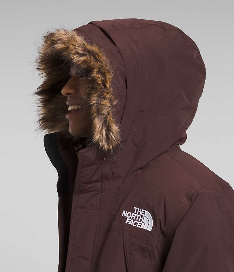 Parka The North Face McMurdo Hombre Burdeos | CHILE-PAMXL