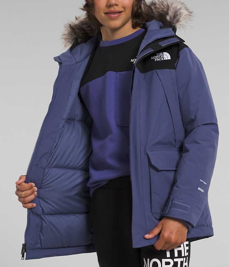 Parka The North Face McMurdo Niño Azules | CL-NOPUG