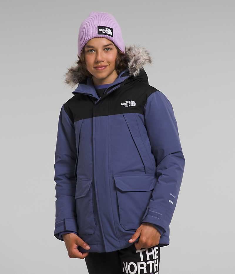 Parka The North Face McMurdo Niño Azules | CL-NOPUG