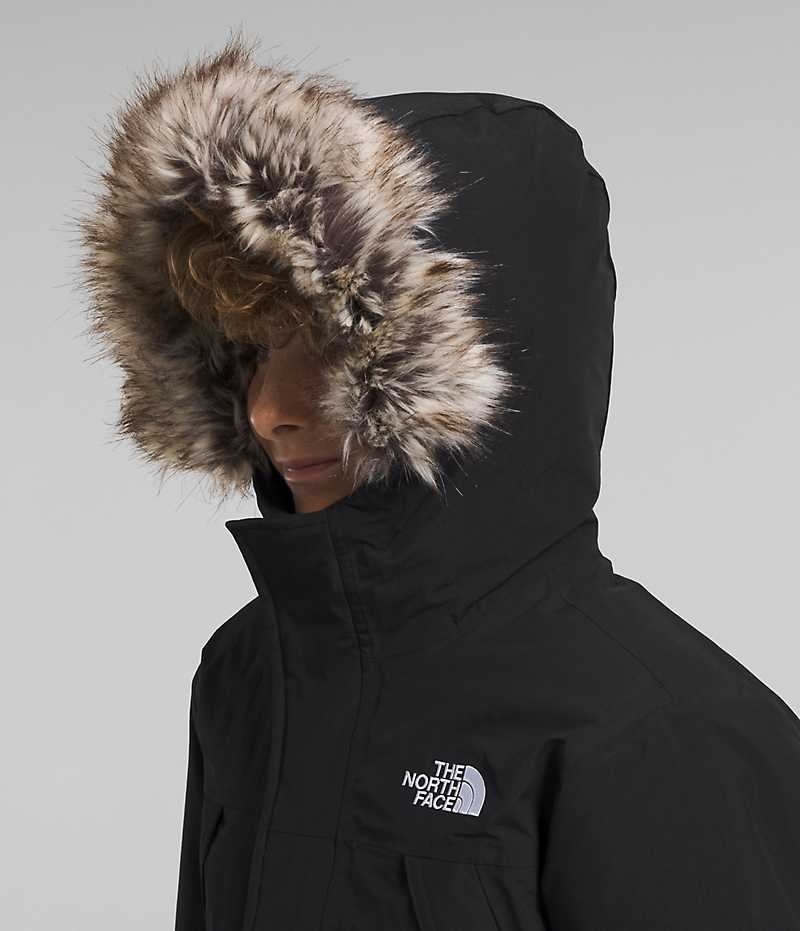 Parka The North Face McMurdo Niño Negras | CHILE-ENGJQ