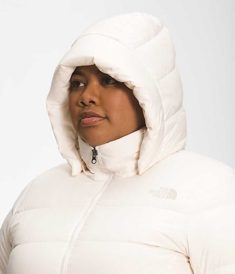 Parka The North Face Plus Metropolis Mujer Blancas | CHILE-EIHKC