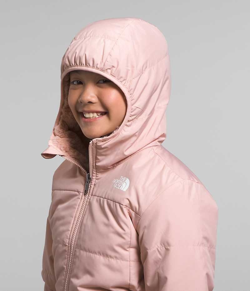 Parka The North Face Reversible Mossbud Niña Rosas | CHILE-EBLTF