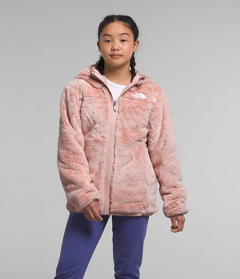 Parka The North Face Reversible Mossbud Niña Rosas | CHILE-EBLTF