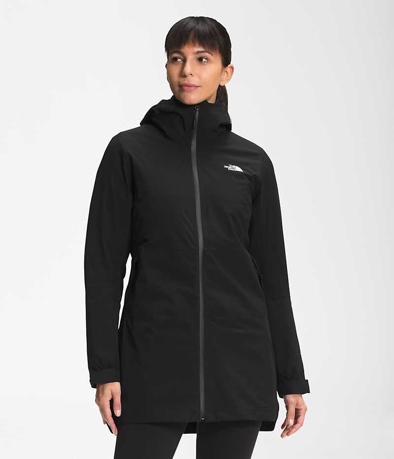 Parka The North Face ThermoBall™ Eco Triclimate® Mujer Negras | CHILE-XTYBS