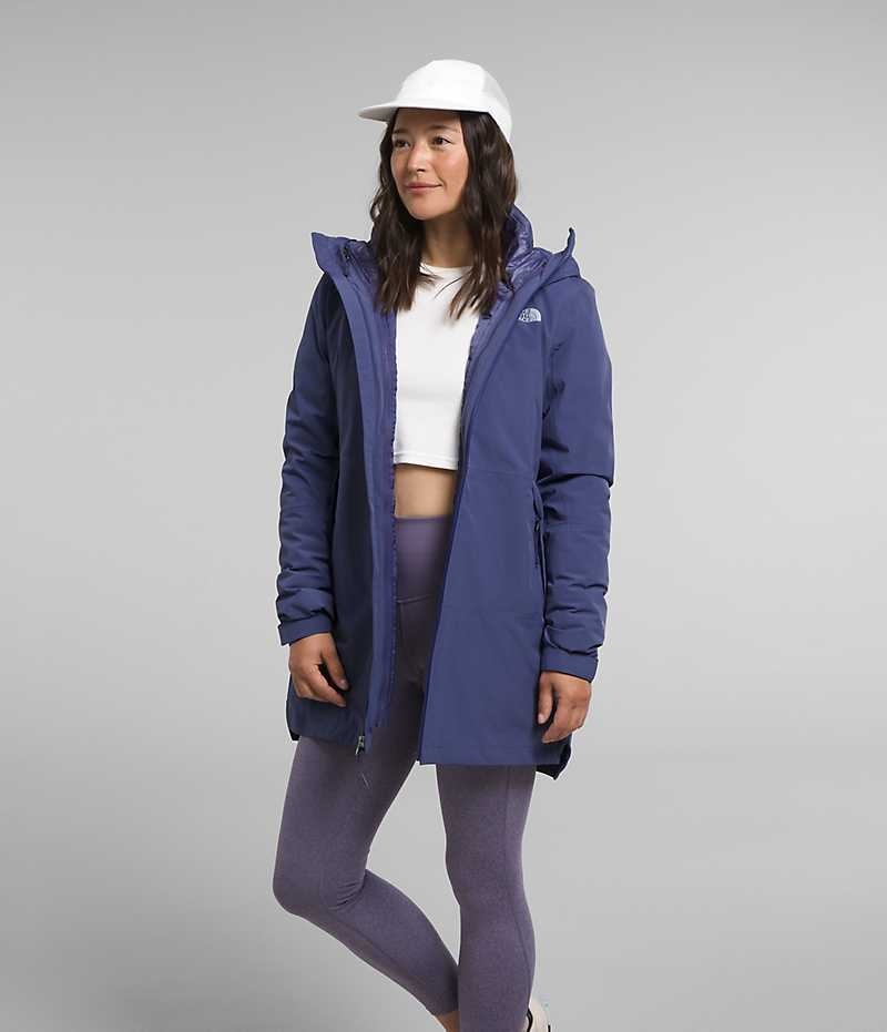 Parka The North Face ThermoBall™ Eco Triclimate® Mujer Azules | CL-YEBSV