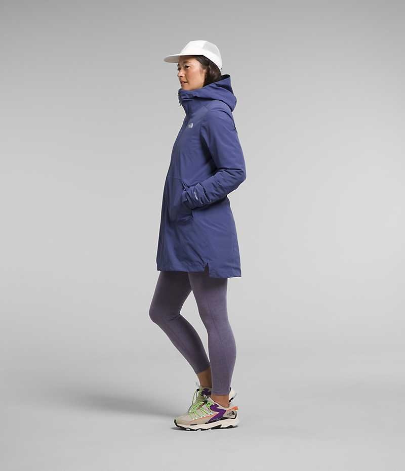 Parka The North Face ThermoBall™ Eco Triclimate® Mujer Azules | CL-YEBSV