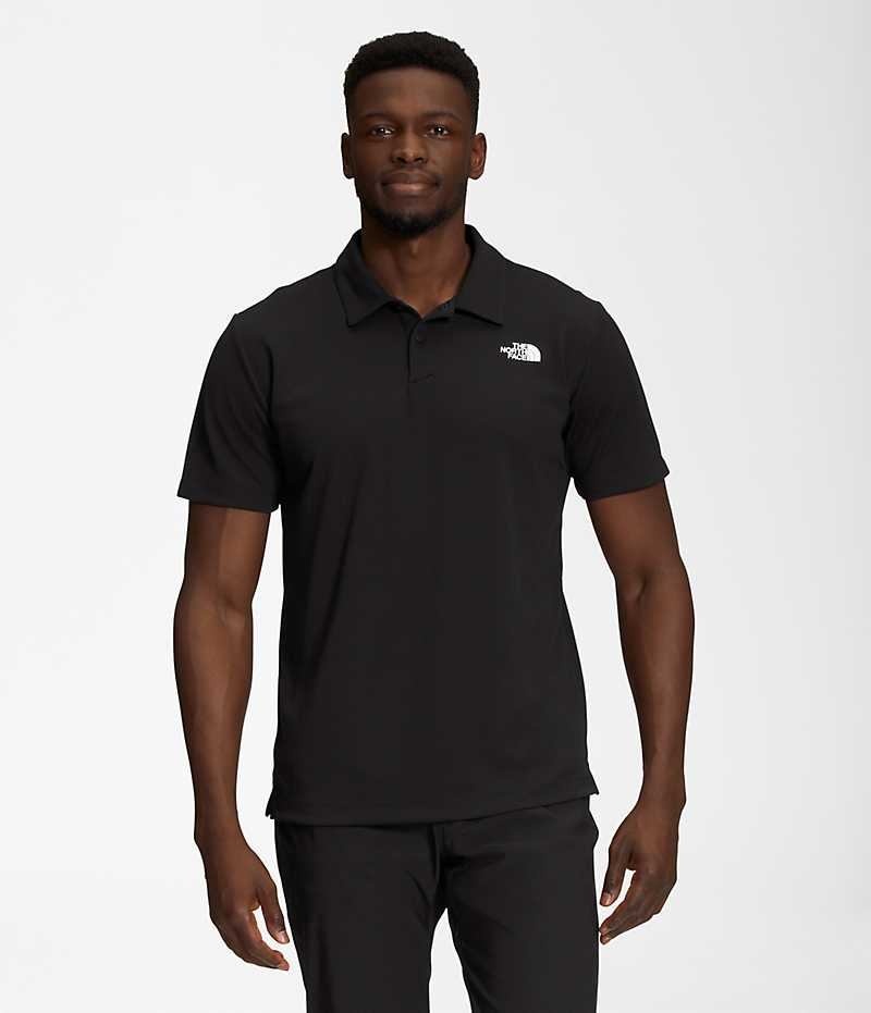 Polo The North Face Wander Hombre Negras | CL-AHQFV