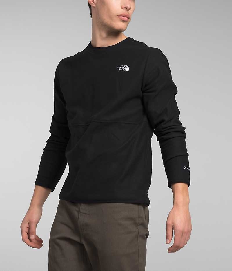 Pullover The North Face Alpine Polartec® 100 Crew Hombre Negras | CL-VMSTW