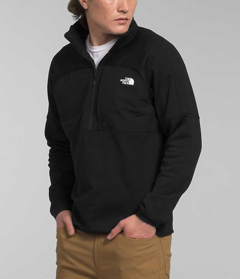 Pullover The North Face Canyonlands High Altitude ½-Zip Hombre Negras | CHILE-LYGTV