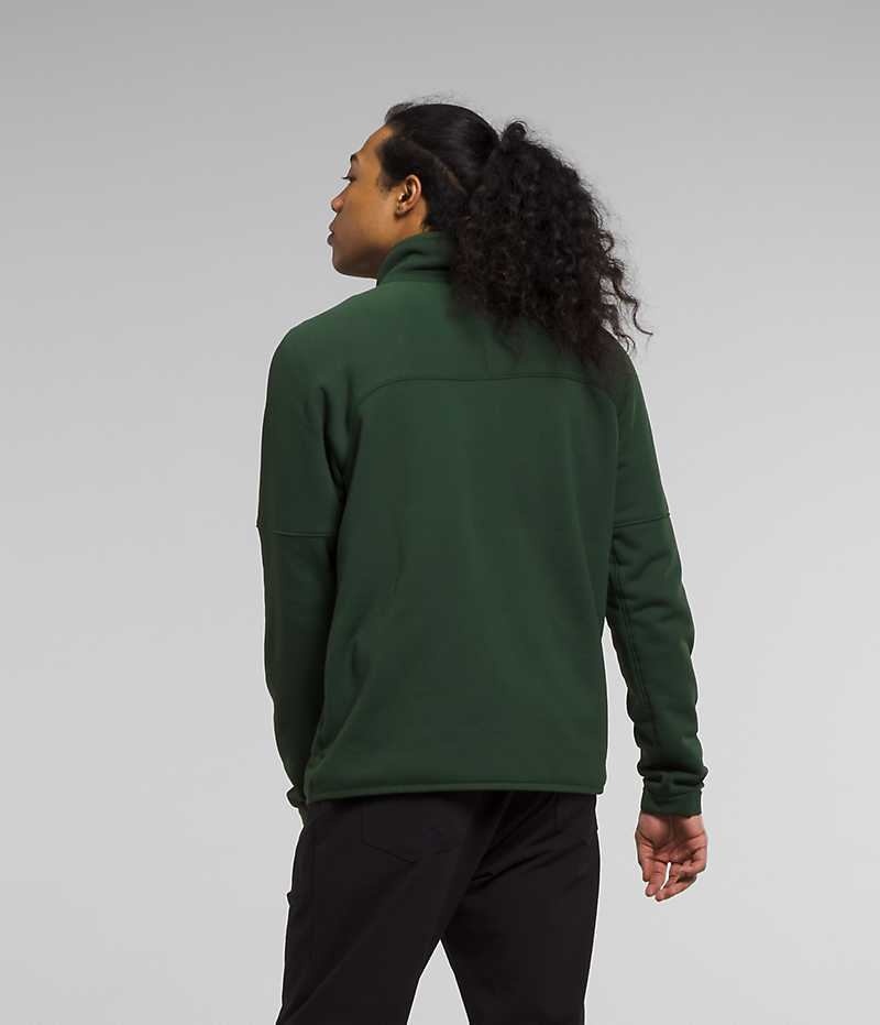 Pullover The North Face Canyonlands High Altitude ½-Zip Hombre Verde | CL-TQCRF