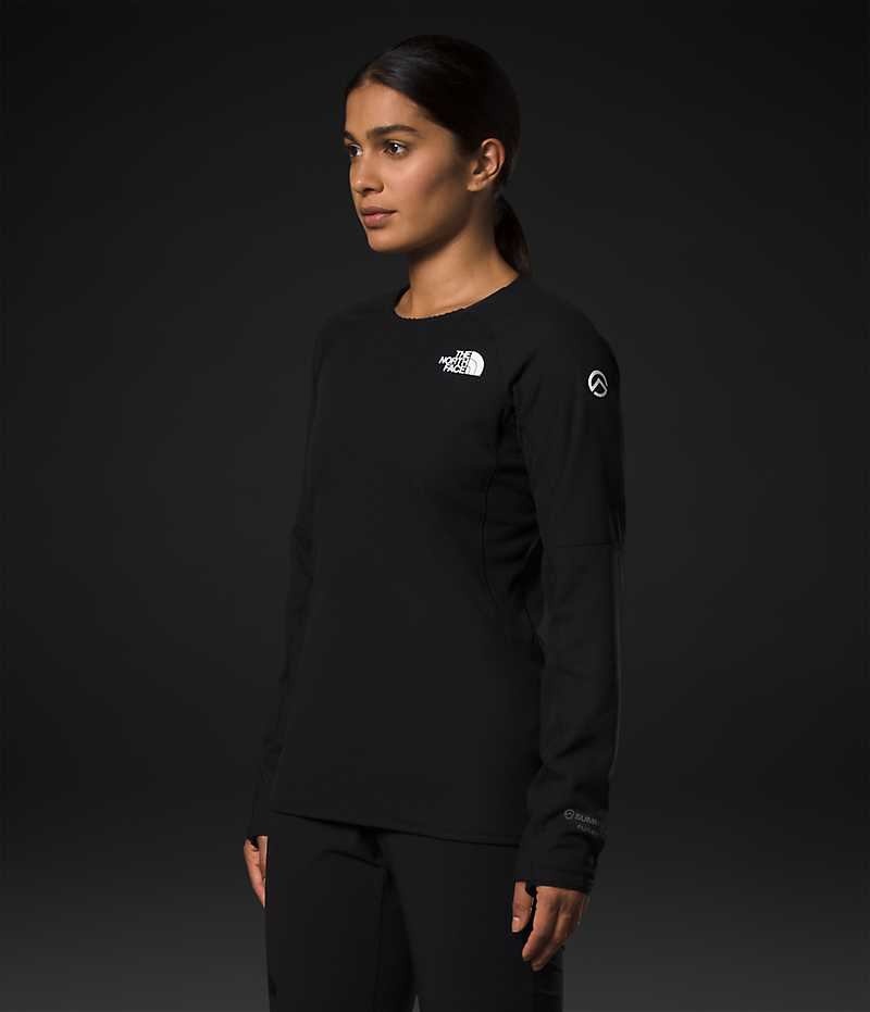 Pullover The North Face Summit Series FUTUREFLEECE™ Crew Mujer Negras | CL-JCYVQ