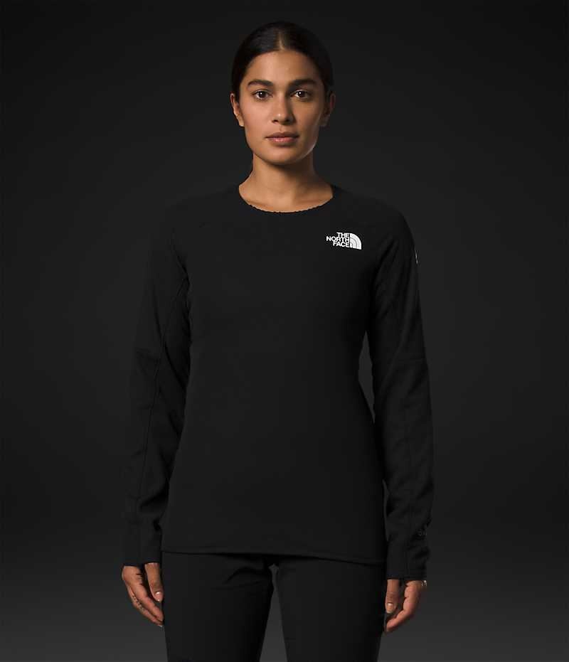 Pullover The North Face Summit Series FUTUREFLEECE™ Crew Mujer Negras | CL-JCYVQ