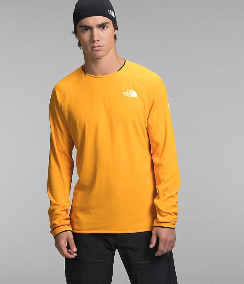 Pullover The North Face Summit Series FUTUREFLEECE™ Crew Hombre Doradas | CHILE-TGLFY