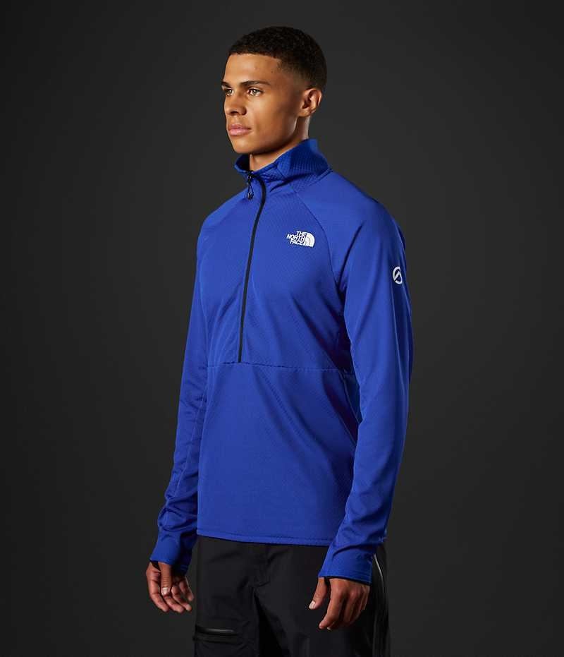 Pullover The North Face Summit Series FUTUREFLEECE™ LT ½-Zip Hombre Azules | CL-NLDRB