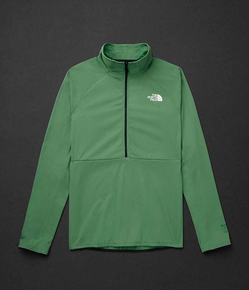 Pullover The North Face Summit Series FUTUREFLEECE™ LT ½-Zip Hombre Verde | CHILE-LPHWE