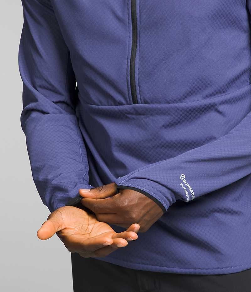 Pullover The North Face Summit Series FUTUREFLEECE™ LT ½-Zip Hombre Azules | CL-BFEGW