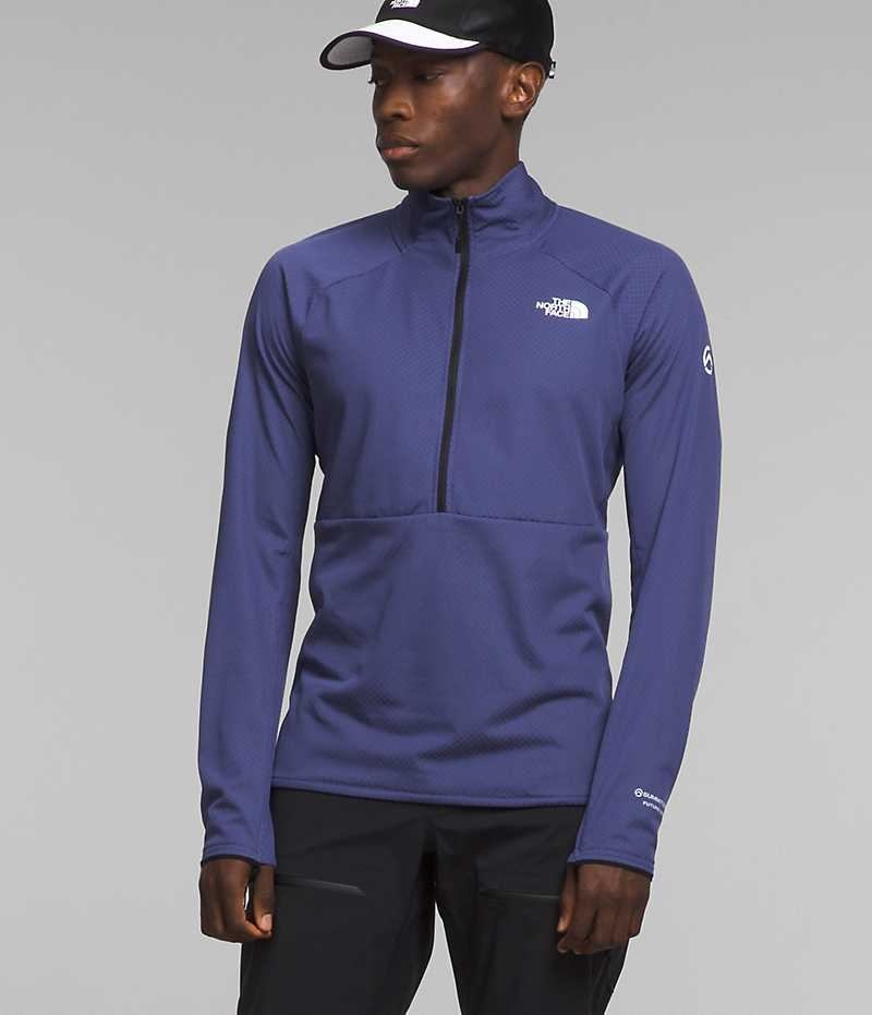 Pullover The North Face Summit Series FUTUREFLEECE™ LT ½-Zip Hombre Azules | CL-BFEGW