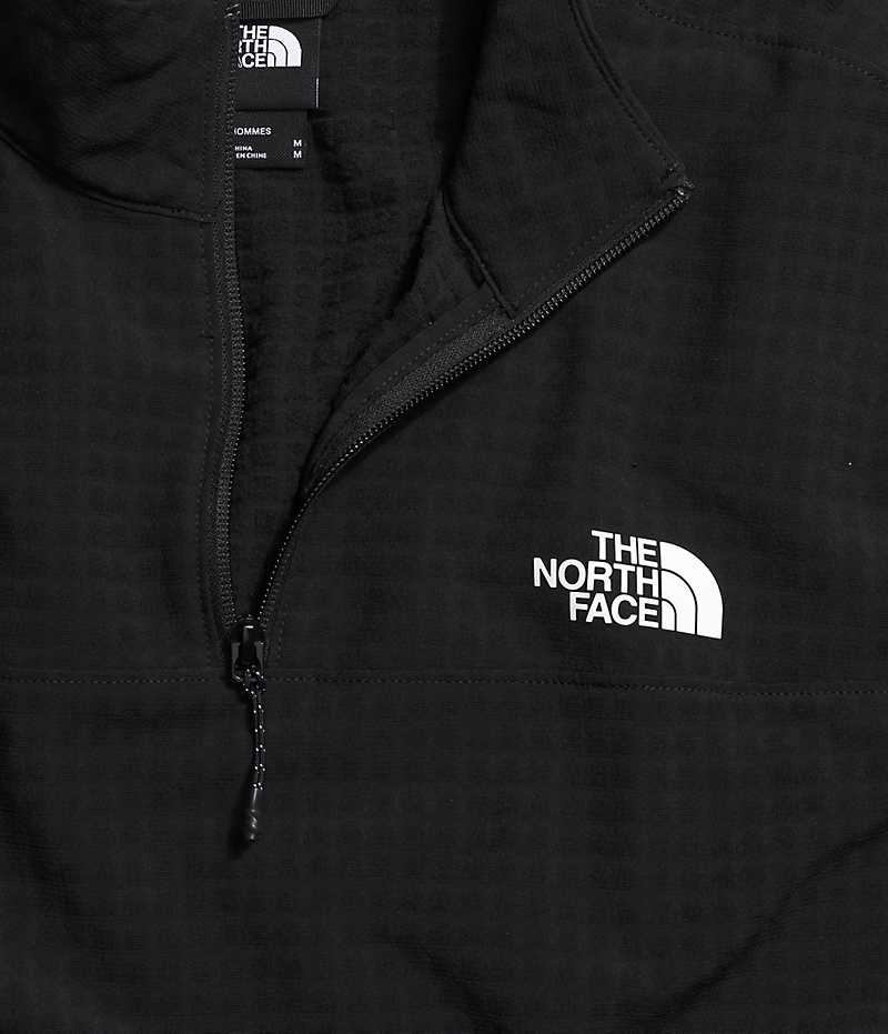 Pullover The North Face Tekware™ Grid ¼-Zip Hombre Negras | CL-SNVHW