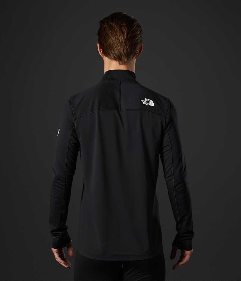 Sudadera The North Face Summit Series Crevasse ½-Zip Hombre Negras | CL-HNSDM