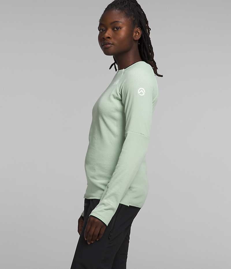 Sudadera The North Face Summit Series FUTUREFLEECE™ Crew Mujer Verde Menta | CL-ICZWO