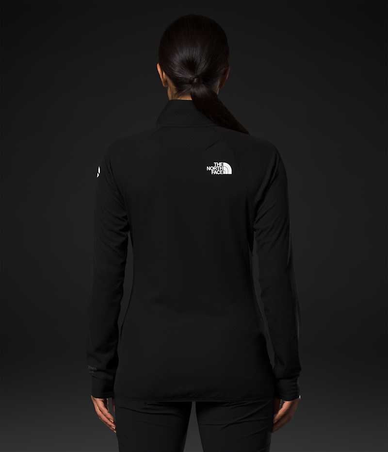 Sudadera The North Face Summit Series FUTUREFLEECE™ LT ½-Zip Mujer Negras | CHILE-HAIBP