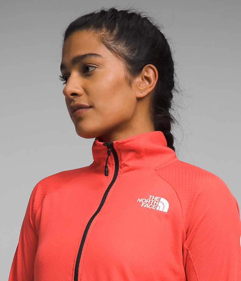 Sudadera The North Face Summit Series FUTUREFLEECE™ LT ½-Zip Mujer Naranjas | CL-WZPSU