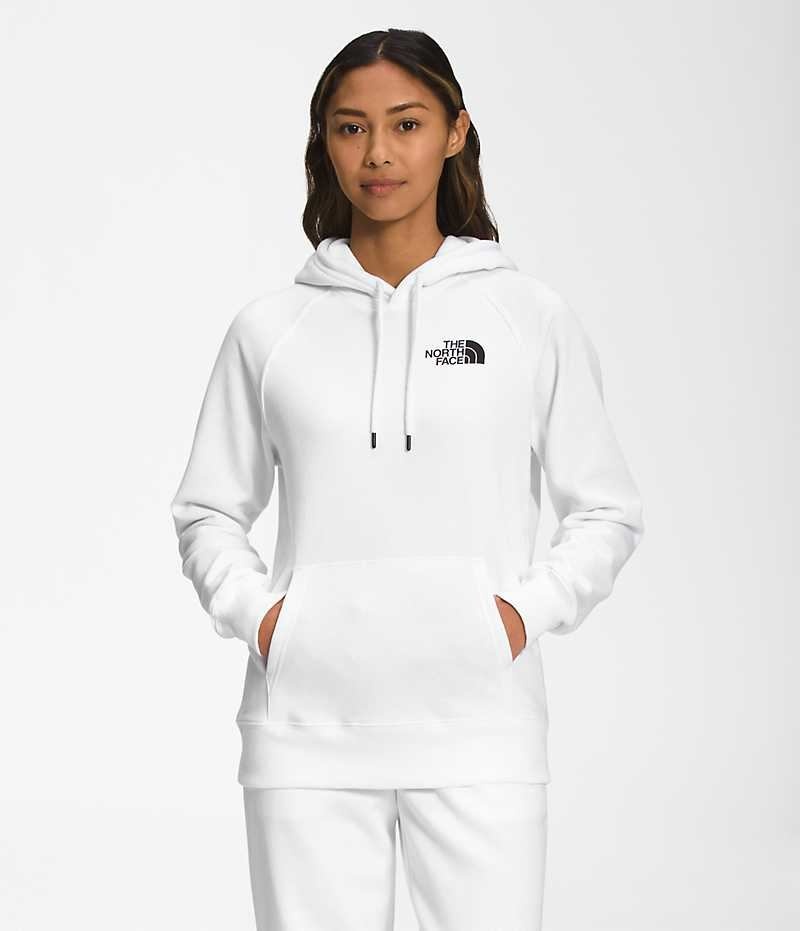 Sudadera con Capucha The North Face Box NSE Pullover Mujer Blancas | CHILE-QYUMN