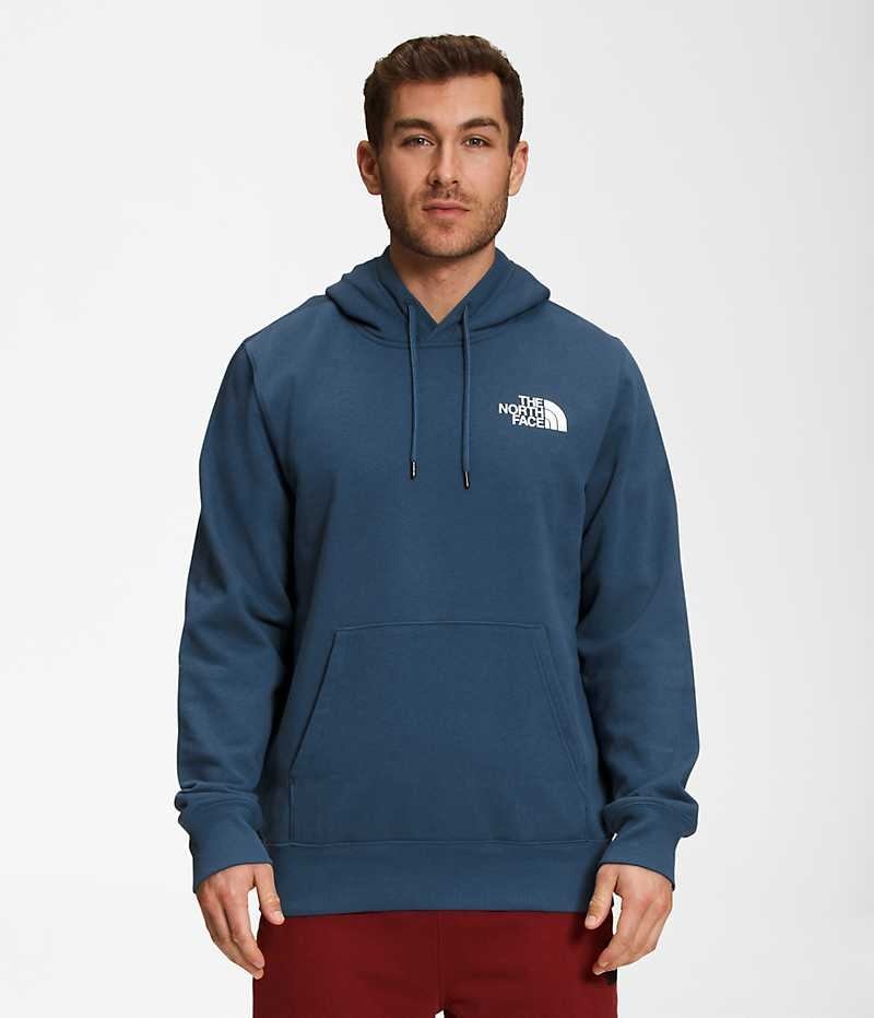 Sudadera con Capucha The North Face Box NSE Pullover Hombre Azules | CL-ASJUI