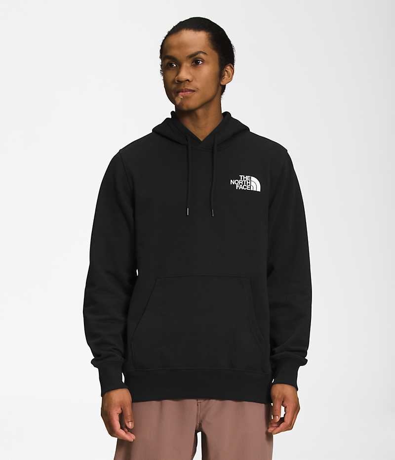 Sudadera con Capucha The North Face Box NSE Pullover Hombre Negras | CHILE-XZPYS