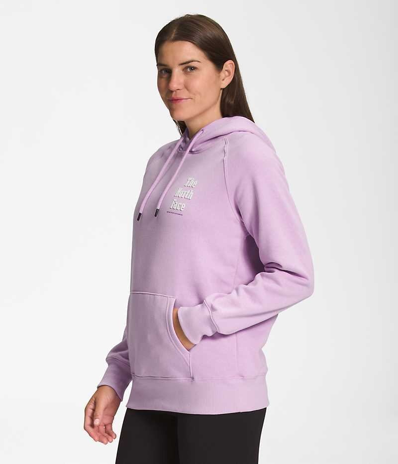 Sudadera con Capucha The North Face Brand Proud Mujer Lavanda | CHILE-ENGOH