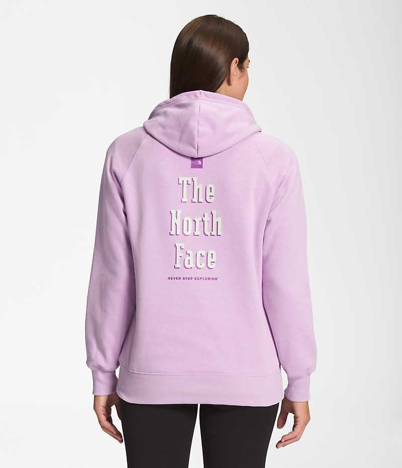 Sudadera con Capucha The North Face Brand Proud Mujer Lavanda | CHILE-ENGOH