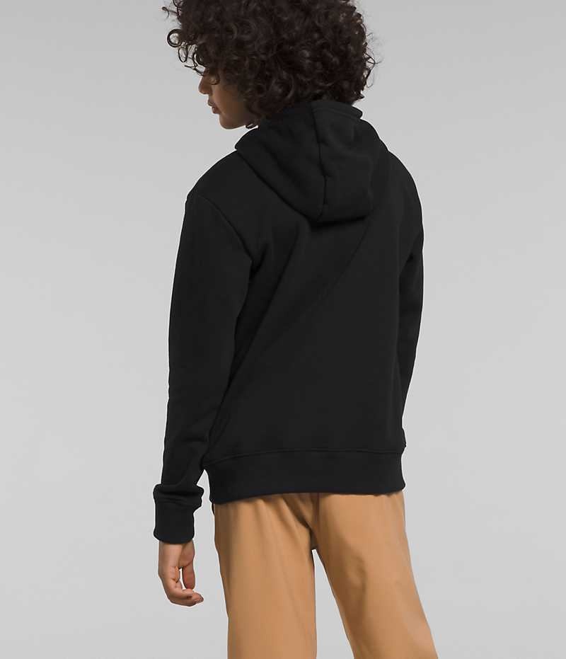 Sudadera con Capucha The North Face Camp Fleece Pullover Niño Negras | CL-BERHK